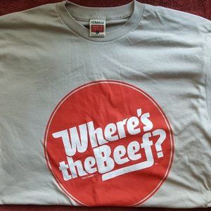 “Where’s the Beef” T-Shirts Classic & Collectibles